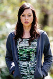 aubrey plaza poster tin Metal Print Wall Art
