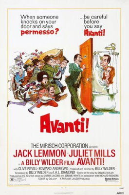 Avanti Metal Movie Poster 8in x 12in