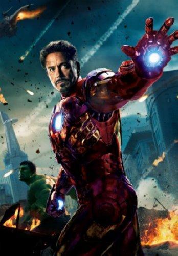 Avengers Ironman movie poster Sign 8in x 12in