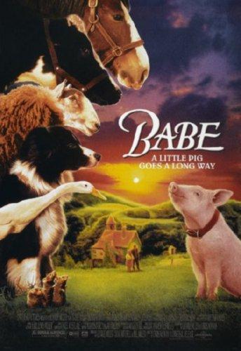 Babe movie poster Sign 8in x 12in