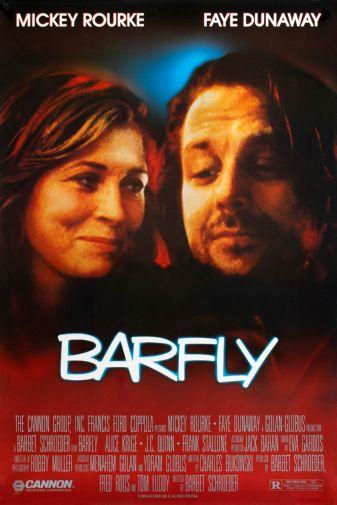 Barfly movie poster Sign 8in x 12in