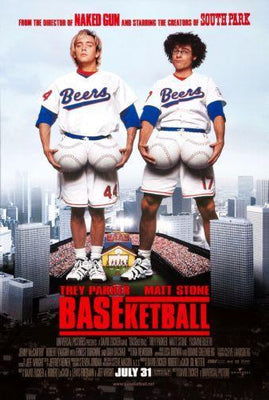 Baseketball movie poster Sign 8in x 12in