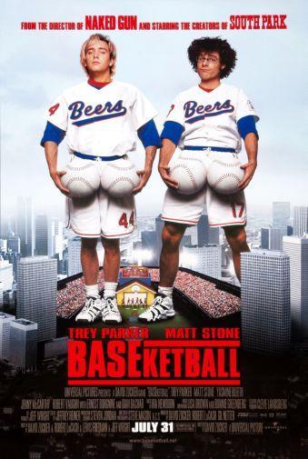 Baseketball movie poster Sign 8in x 12in