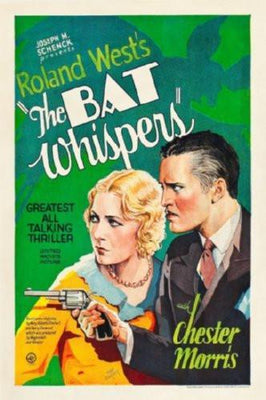 Bat Whispers poster tin Metal Print Wall Art