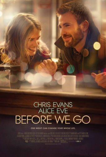 Before We Go movie poster Sign 8in x 12in