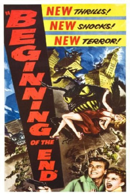 Beginning Of The End Movie Mini poster 11inx17in