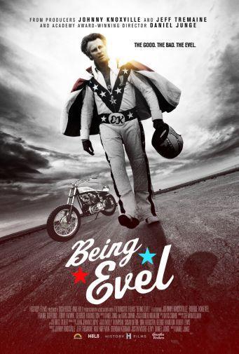 Being Evel movie poster Sign 8in x 12in