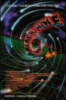 Black Hole The movie poster Sign 8in x 12in