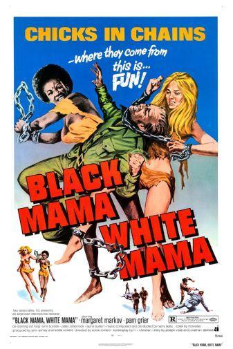 Black Mama White Mama movie poster Sign 8in x 12in