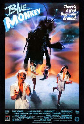 Blue Monkey Metal Movie Poster 8in x 12in The Poster Depot