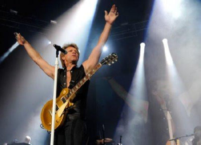 Bon Jovi poster tin Metal Print Wall Art
