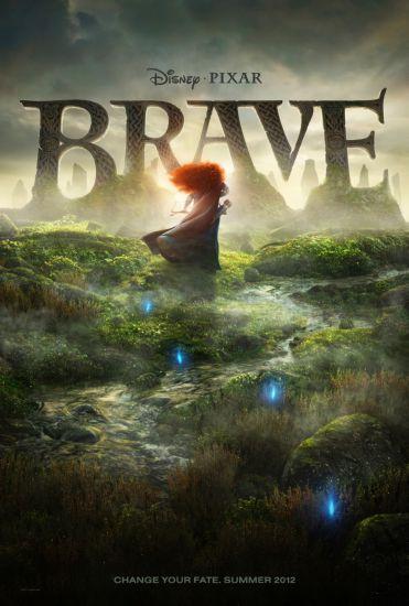 Brave movie poster Sign 8in x 12in