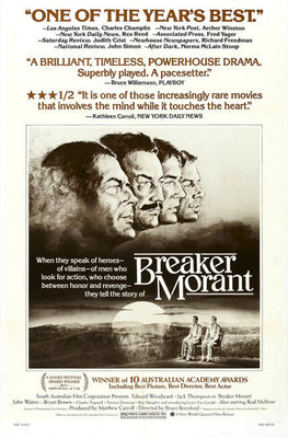 Breaker Morant Movie 11x17 poster for sale cheap United States USA
