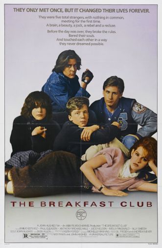 The Breakfast Club Movie Poster 11inx17in Mini Poster