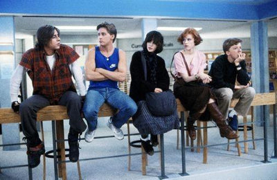The Breakfast Club Metal Movie Poster 8in x 12in
