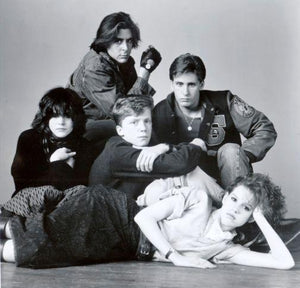 The Breakfast Club movie poster Sign 8in x 12in