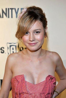 Brie Larson poster tin Metal Print Wall Art