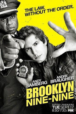 Brooklyn Nine Nine poster tin Metal Print Wall Art