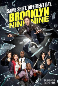 Brooklyn Nine Nine poster tin sign Wall Art