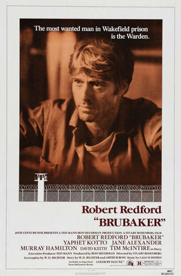 Brubaker Movie Poster 24x36 24x36 The Poster Depot