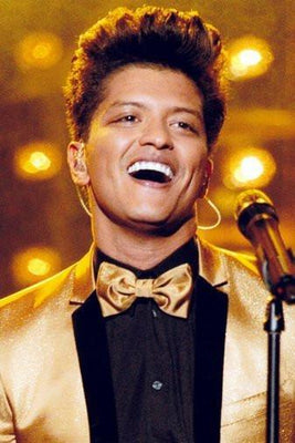 Bruno Mars poster tin Metal Print Wall Art