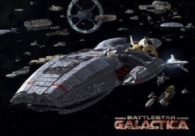 Battlestar Galactica Fleet Poster 16
