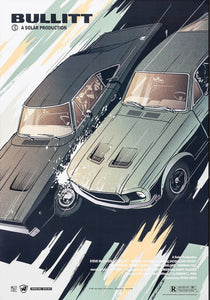 Bullitt Euro Fix Movie 11x17 poster for sale cheap United States USA