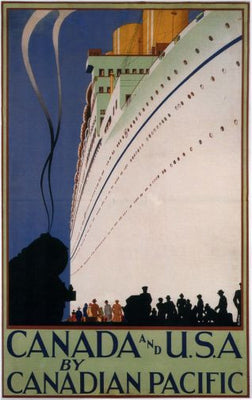 Canadian Pacific Mini poster 11inx17in