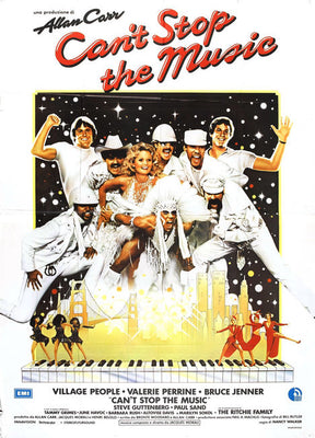 cant stop the music poster