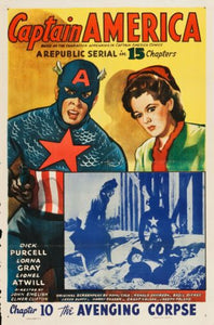 Captain America 11inx17in Mini Poster Wall Art