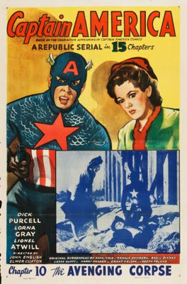 Captain America poster 11x17 Poster The Poster Depot