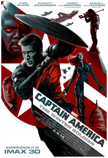 Captain America Winter Soldier Movie Mini poster 11inx17in