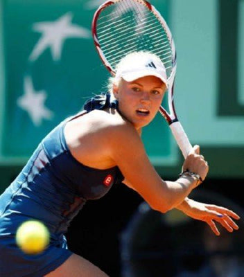 Caroline Wozniacki poster tin Metal Print Wall Art