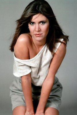 Carrie Fisher poster tin Metal Print Wall Art