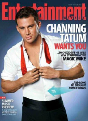 Channing Tatum Poster 27inx40in entertainment weekly open shirt 27inx40in The Poster Depot