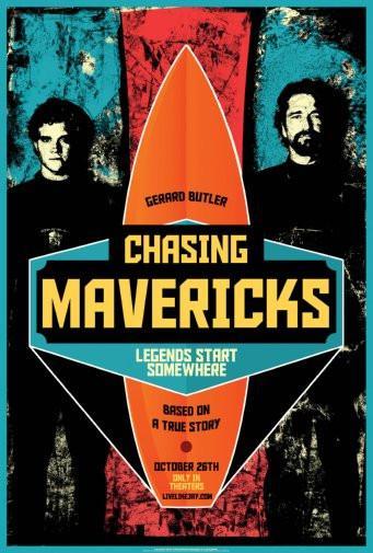 Chasing Mavericks Movie Poster 24inx36in Poster 24x36 - Fame Collectibles
