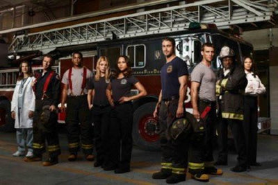 Chicago Fire poster tin Metal Print Wall Art