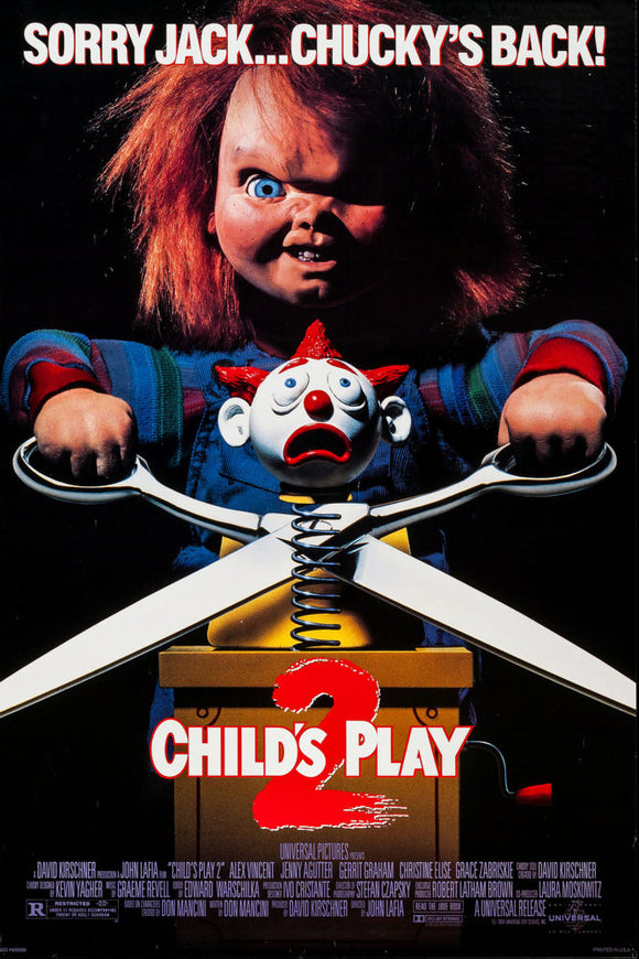 childs play 2 Movie Poster 24x36 The Poster Depot 24