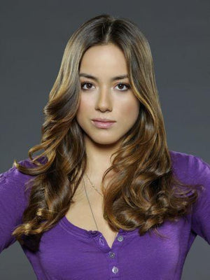 Chloe Bennet poster tin Metal Print Wall Art