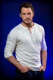 Chris Pratt poster tin Metal Print Wall Art