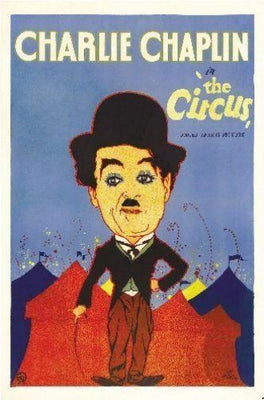 Circus Charlie Chaplin Metal Poster Choose Style The Poster Depot