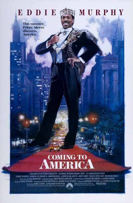 coming to america poster