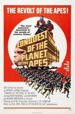 Conquest Of The Planet Apes Movie Poster 27Inx40In Poster 27x40 The Poster Depot