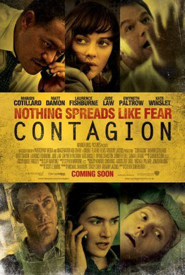Contagion movie poster Sign 8in x 12in