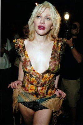 courtney love Metal Poster Wall Art 8in x 12in 12"x16" The Poster Depot