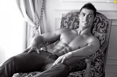 Cristiano Ronaldo poster tin Metal Print Wall Art