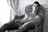 Cristiano Ronaldo poster tin Metal Print Wall Art