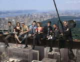 Csi Ny Mini poster 11inx17in cast on girder