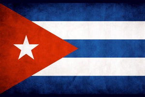 Cuba Flag Cuban poster tin sign Wall Art