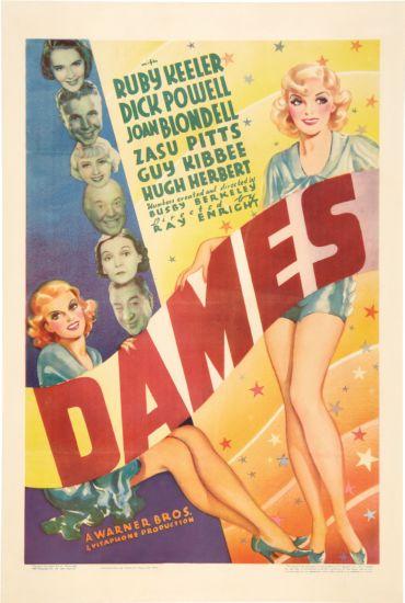 Dames movie poster Sign 8in x 12in